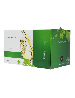 Víno z Kobylí Veltlínské zelené Bag in Box 5 l